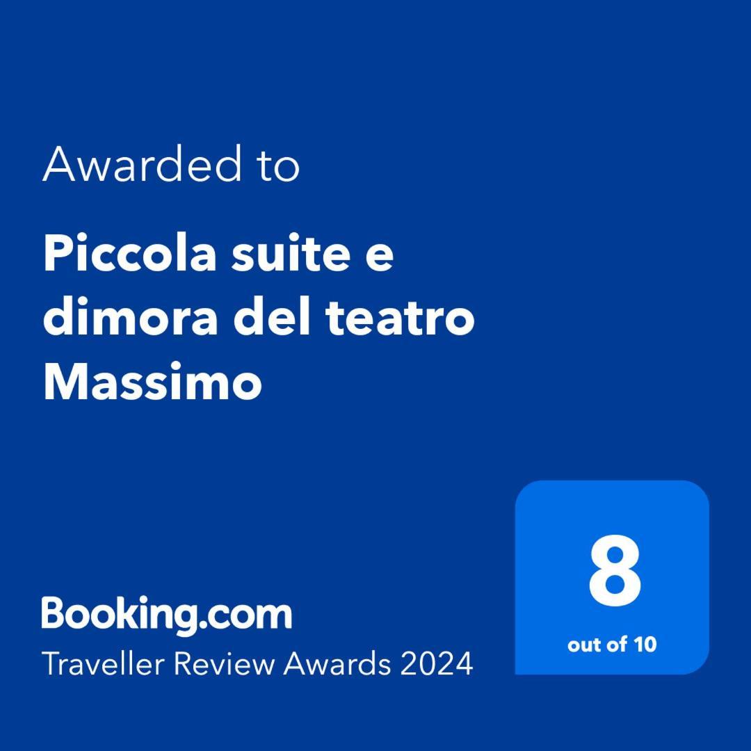 Piccola Suite E Dimora Del Teatro Massimo Palermo Exterior foto